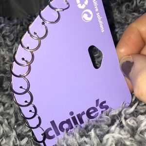 SOLD ❗️✨Claire’s set of 6 dainty hoop earrings ✨